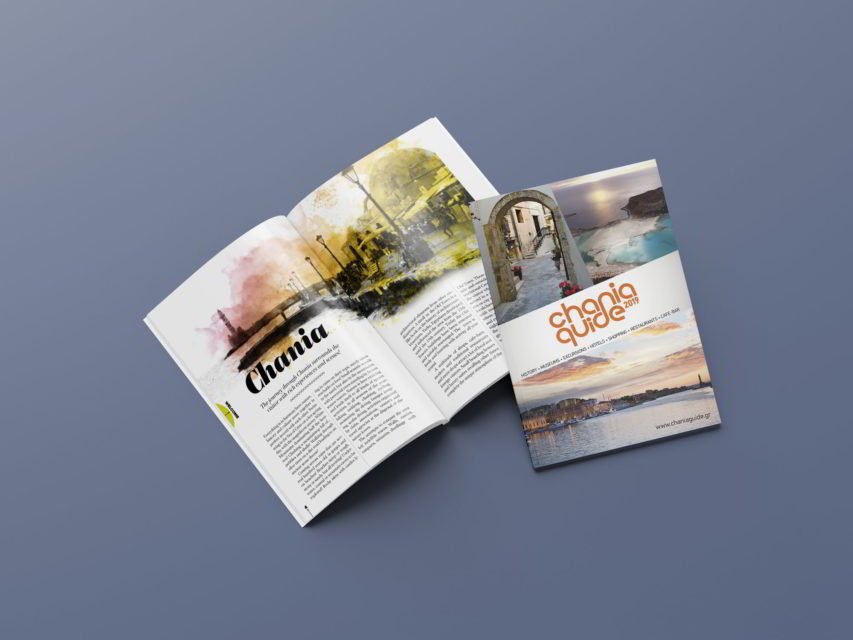 Chania Guide - Editorial Design